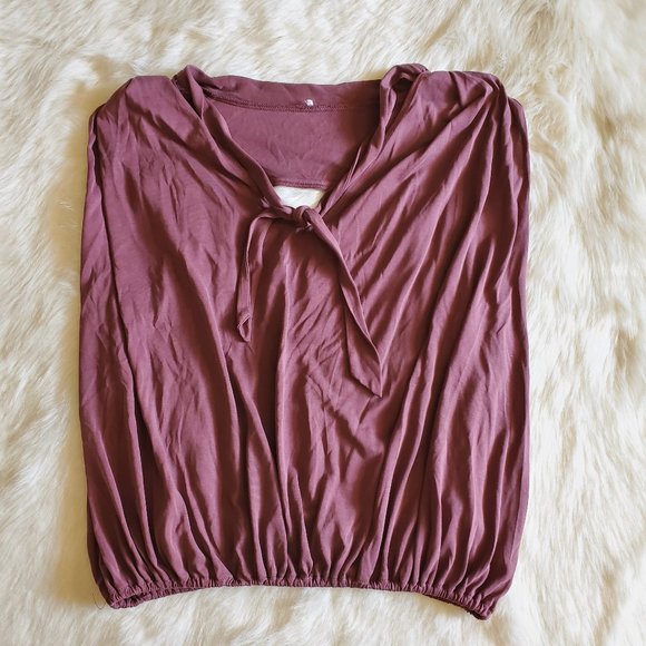 Free People Forget Me Not Tie-Neck Tank Shiraz XS - Picture 12 of 16